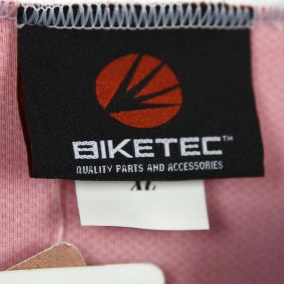 Men’s Dryfit Workout Jersey - Cycling Jersey - Size XL - Blue / Red - NWT - Picture 5 of 8